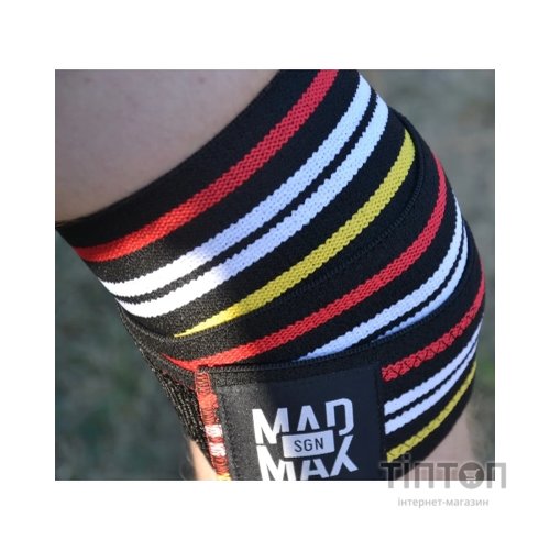 Бинт для спорту MadMax на коліна Knee Wraps Black (MFA-292-U)