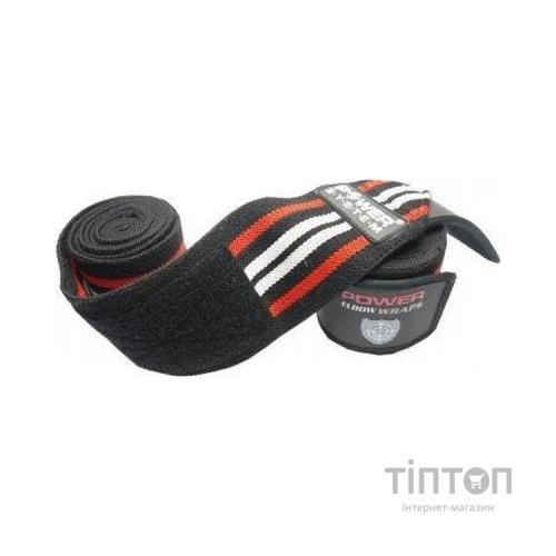 Бинт для спорту Power System Knee Wraps PS-3700 Red/Black (PS-3700_Red-Black)