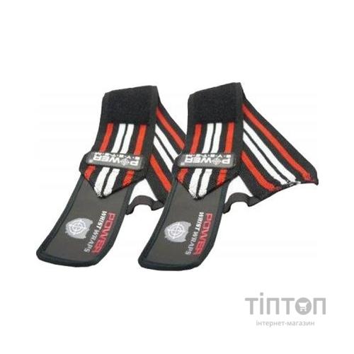 Бинт для спорту Power System Wrist Wraps PS-3500 Red/Black (PS-3500_Red-Black)