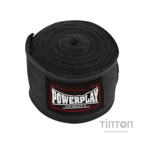 Бинт для спорту PowerPlay 3046 4,5 м Black (PP_3046_4,5m_Black)