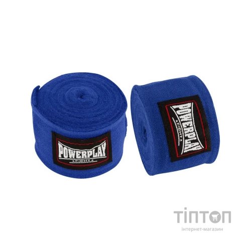 Бинт для спорту PowerPlay 3046 4,5 м Blue (PP_3046_4,5m_Blue)