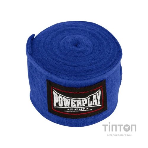 Бинт для спорту PowerPlay 3046 4,5 м Blue (PP_3046_4,5m_Blue)