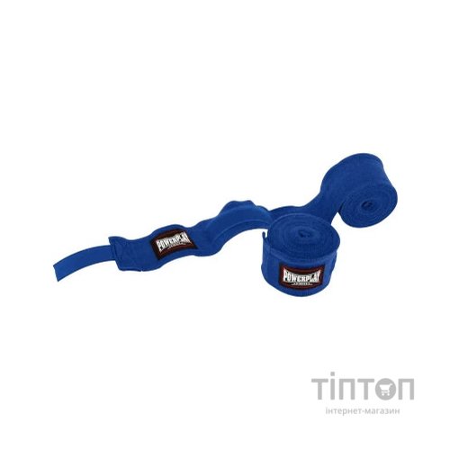 Бинт для спорту PowerPlay 3046 4,5 м Blue (PP_3046_4,5m_Blue)