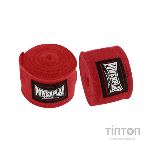 Бинт для спорту PowerPlay 3046 4,5 м Red (PP_3046_4,5m_Red)