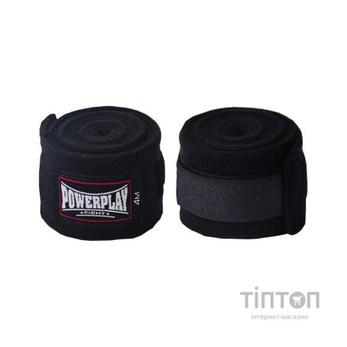 Бинт для спорту PowerPlay 3047 4 м Black (PP_3047_4m_Black)
