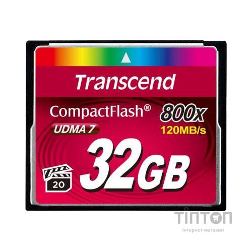 CF Transcend 32GB 800x (TS32GCF800)