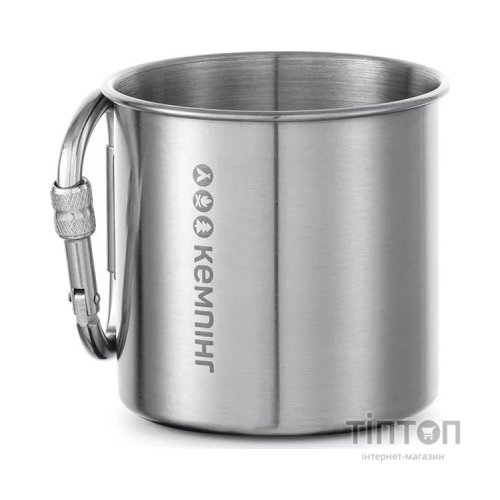 Чашка туристична Кемпінг зі складним карабіном 300 мл (4823082715978)