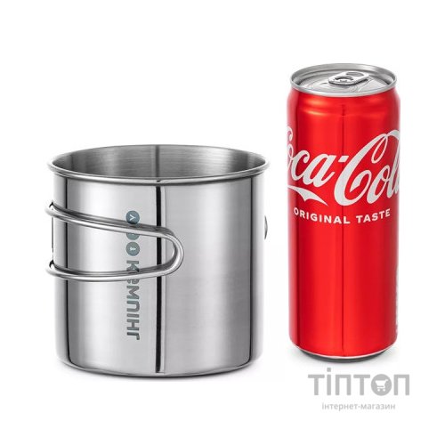 Чашка туристична Кемпінг зі складними ручками 400 мл (4823082715985)