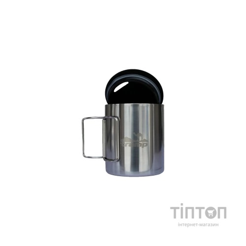 Чашка туристична Tramp 400 мл Steel (UTRC-137-metal)
