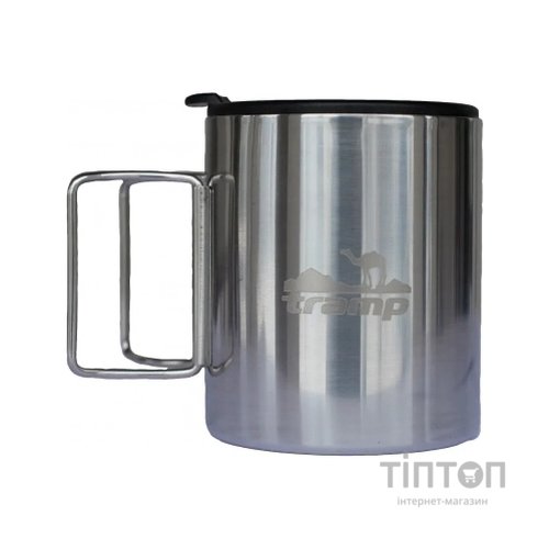Чашка туристична Tramp 400 мл Steel (UTRC-137-metal)