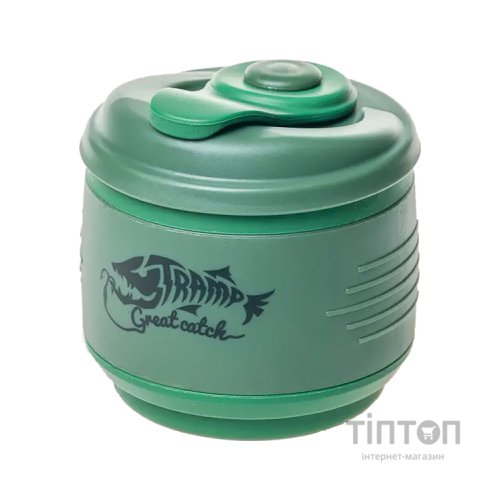 Чашка туристична Tramp силіконова з кришкою 350 мл Sand (UTRC-082-sand)