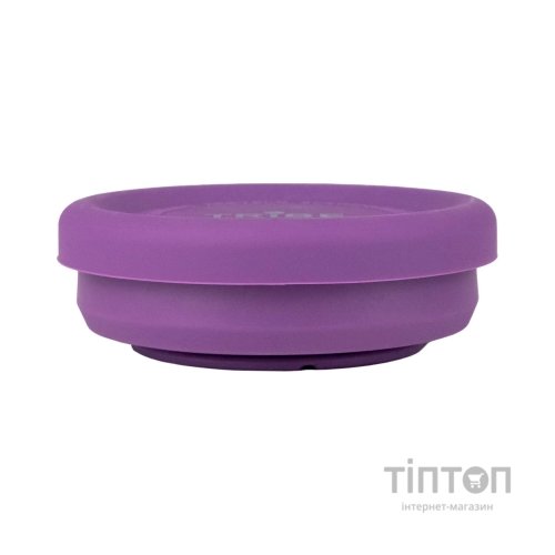 Чашка туристична Tribe Collapsible Shot 90 мл з кришкою, plum (T-FF-0030-plum)