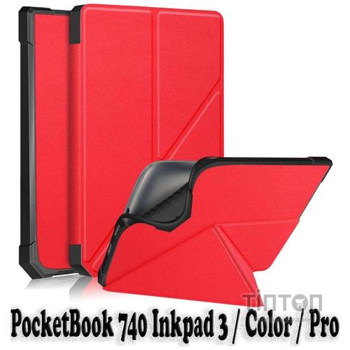 Чехол-книжка BeCover Ultra Slim Origami для PocketBook 740 Inkpad 3/Color/Pro Red (707457)