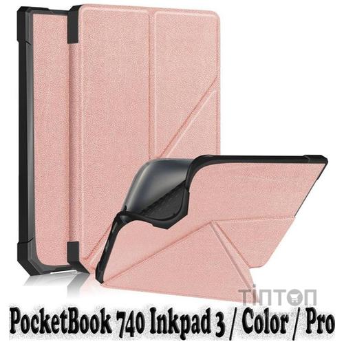 Чехол-книжка BeCover Ultra Slim Origami для PocketBook 740 Inkpad 3/Color/Pro Rose Gold (707456)