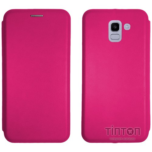 Чехол-книжка Level for Samsung J6 2018 Pink