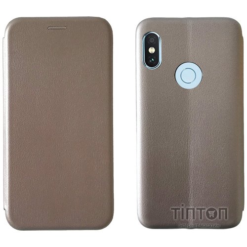 Чехол-книжка Level for Xiaomi Redmi 6 Pro Grey