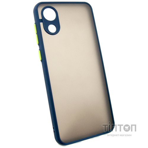 Чохол до мобільного телефона Dengos Matte для Samsung Galaxy A03 Core (blue) (DG-TPU-MATT-97)