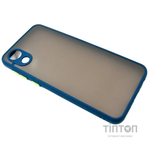 Чохол до мобільного телефона Dengos Matte для Samsung Galaxy A03 Core (blue) (DG-TPU-MATT-97)