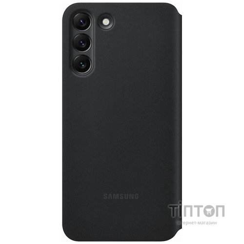 Чохол до мобільного телефона Samsung Smart Clear View Cover Galaxy S22 Plus Black (EF-ZS906CBEGRU)