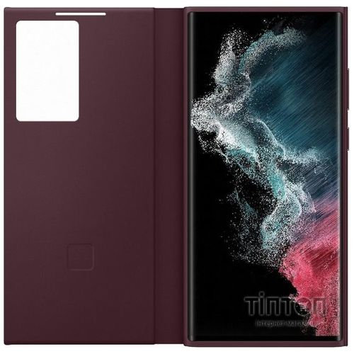 Чохол до моб. телефона Samsung Smart Clear View Cover Galaxy S22 Ultra Burgundy (EF-ZS908CEEGRU)