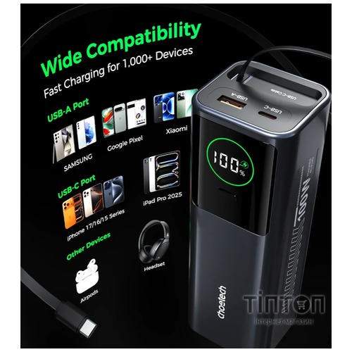 CHOETECH PD100W 20000mAh AC (B1012)