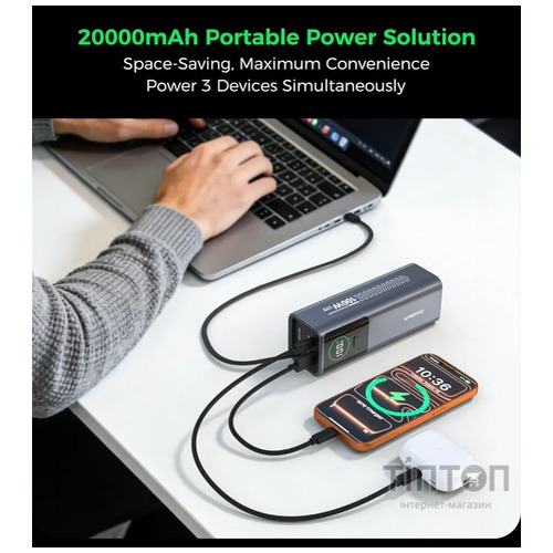 CHOETECH PD100W 20000mAh AC (B1012)