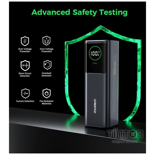 CHOETECH PD100W 20000mAh AC (B1012)
