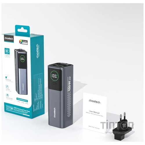 CHOETECH PD100W 20000mAh AC (B1012)