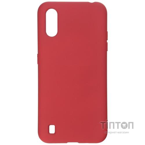 Чохол ArmorStandart ICON Case for Samsung A01 A015 Red (56330)