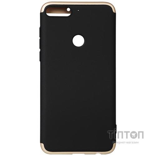 Чохол BeCover for Huawei Y7 Prime 2018 - Super-protect Series Black/Gold  (702250)