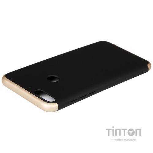 Чохол BeCover for Huawei Y7 Prime 2018 - Super-protect Series Black/Gold  (702250)