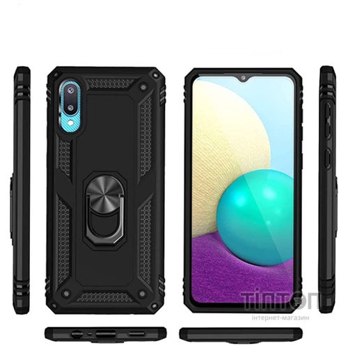 Чохол BeCover for Samsung A02/M02 A022/M022 - Military Black (706640)