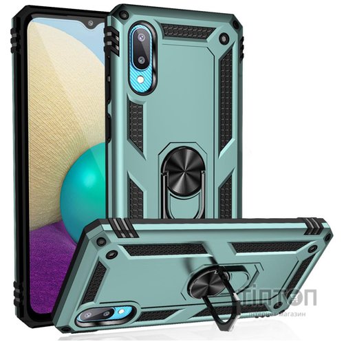 Чохол BeCover for Samsung A02/M02 A022/M022 - Military Dark Green (706641)