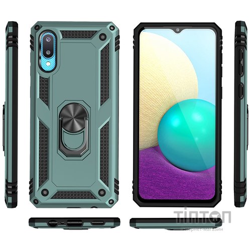 Чохол BeCover for Samsung A02/M02 A022/M022 - Military Dark Green (706641)