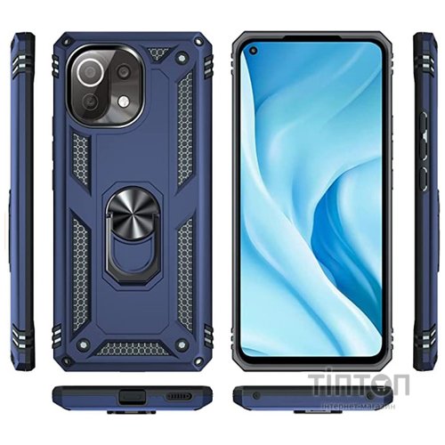 Чохол BeCover for Xiaomi Mi 11 Lite/Mi 11 Lite 5G - Military Blue (706643)