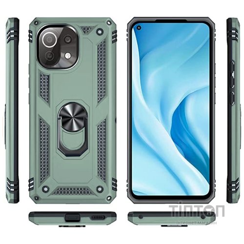 Чохол BeCover for Xiaomi Mi 11 Lite/Mi 11 Lite 5G - Military Dark Green (706645)