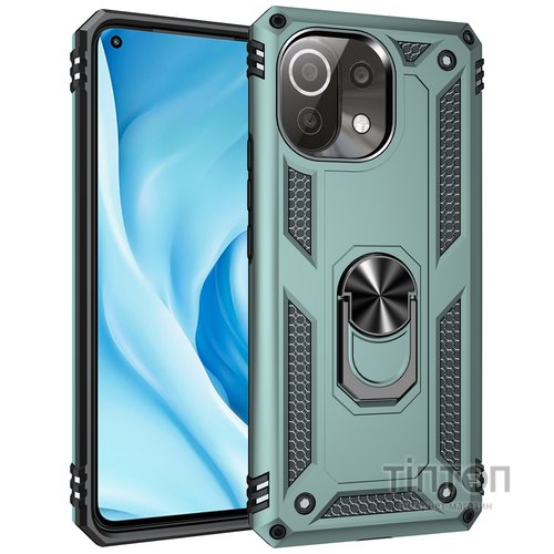 Чохол BeCover for Xiaomi Mi 11 Lite/Mi 11 Lite 5G - Military Dark Green (706645)