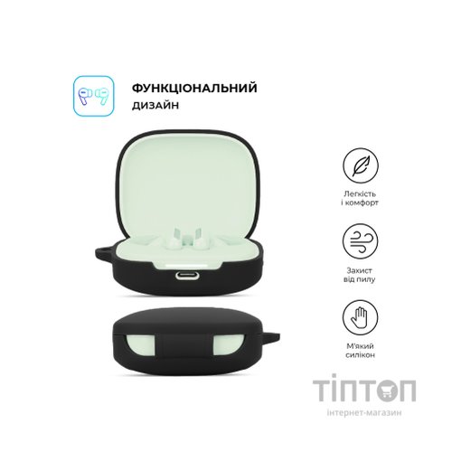 Чохол для навушників Armorstandart Hang Case для Xiaomi Redmi Buds 6 Black (ARM83390)