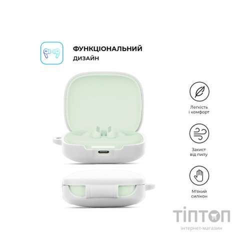 Чохол для навушників Armorstandart Hang Case для Xiaomi Redmi Buds 6 White (ARM83393)