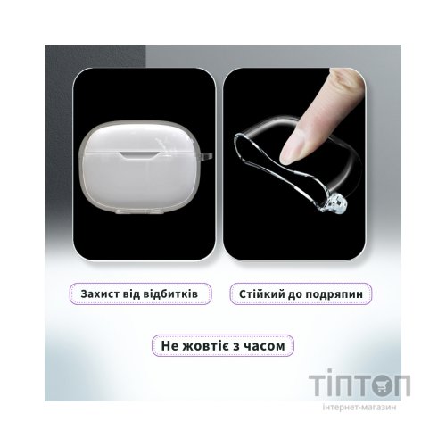 Чохол для навушників BeCover для JBL Tune Beam 2 Transparent (714826)