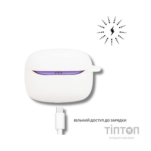 Чохол для навушників BeCover для JBL Tune Beam 2 White (714825)