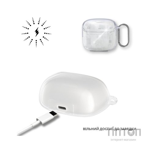 Чохол для навушників BeCover для JBL Tune Flex 2 Transparent (714829)