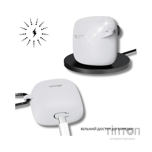 Чохол для навушників BeCover для JBL Tune Flex 2 White (714828)