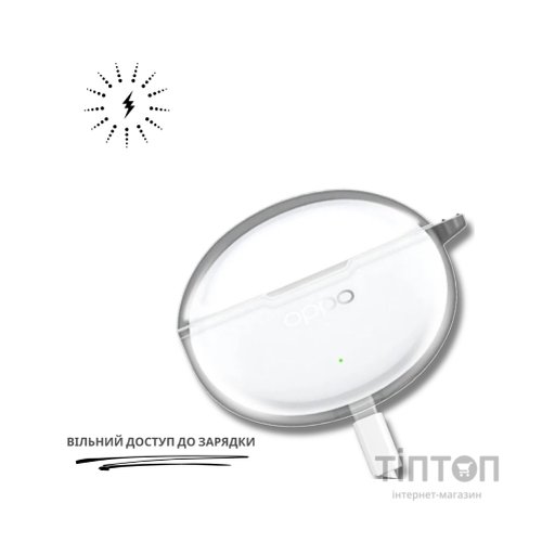 Чохол для навушників BeCover для OPPO Enco Air4 Pro (ETEA1) Transparent (714836)