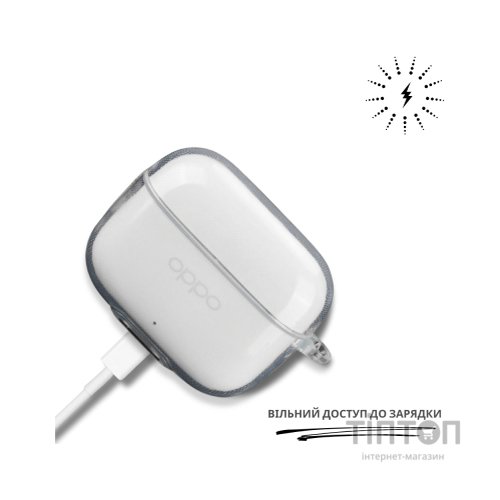Чохол для навушників BeCover для OPPO Enco Buds 3 Pro Transparent (714838)