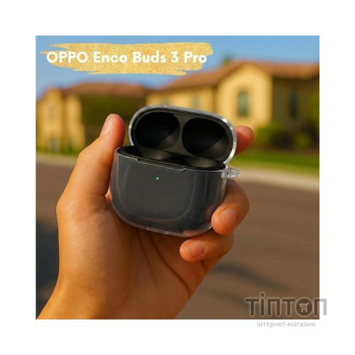 Чохол для навушників BeCover для OPPO Enco Buds 3 Pro Transparent (714838)