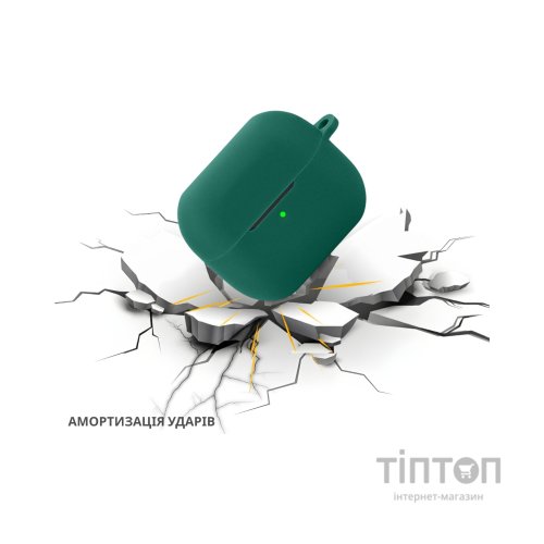 Чохол для навушників BeCover для Samsung Galaxy Buds 3 FE Dark Green (715112)