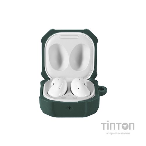 Чохол для навушників BeCover Protective TPU для Samsung Galaxy Buds 2/Buds 2 Pro/Buds Live/Buds Pro Dark Green (709565)