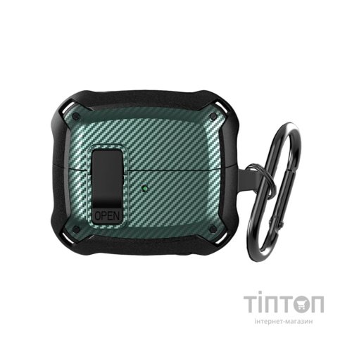 Чохол для навушників BeCover Protective TPU для Samsung Galaxy Buds 3 Dark Green (711999)