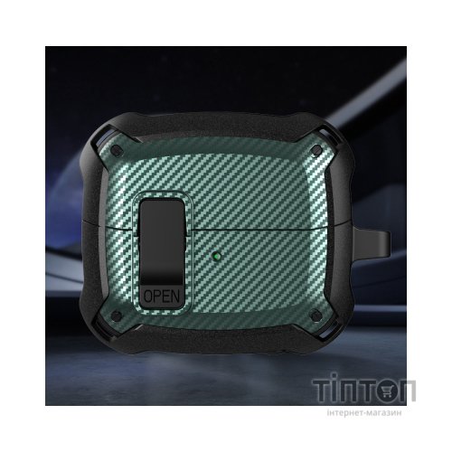 Чохол для навушників BeCover Protective TPU для Samsung Galaxy Buds 3 Dark Green (711999)